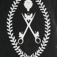 Schaar in ovaal ornament, Marja Holthuyzen-Rurgers